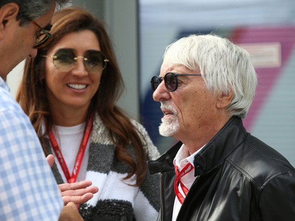 Bernie Ecclestone papà record con la terza moglie Fabiana FOTO