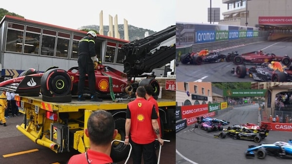 GP Monaco, l'incidente tra Perez e Sainz in Q3