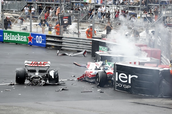 Mick Schumacher, incidente pauroso a Monaco