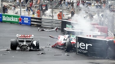 Mick Schumacher, incidente pauroso a Monaco