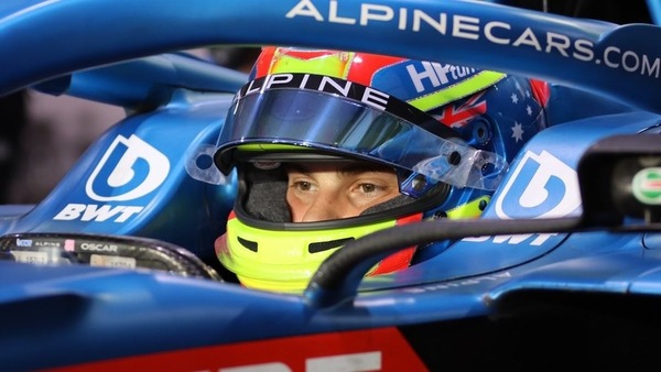 Piastri, eccolo a Silverstone