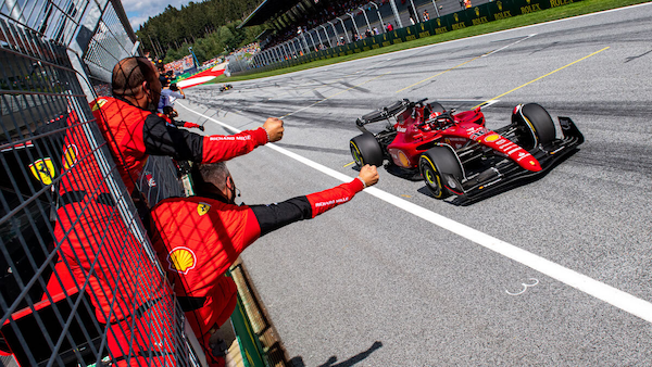 Ferrari, Rueda e la strategia della pressione su Verstappen