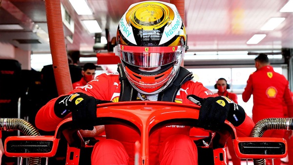 Test Ferrari al Mugello per Robert Shwartzman
