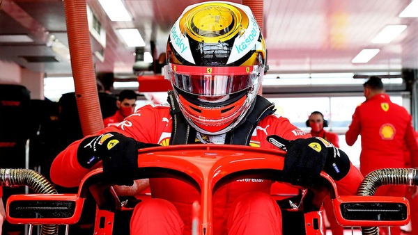 Test Ferrari al Mugello per Robert Shwartzman