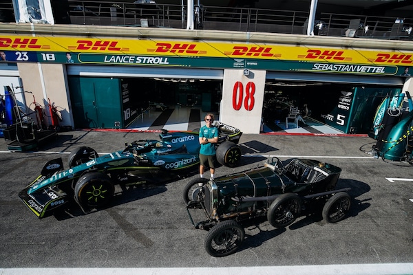Aston Martin, 100 anni al Paul Ricard con Vettel e la Green Pea