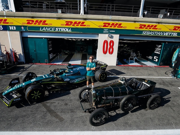 Aston Martin, 100 anni al Paul Ricard con Vettel e la Green Pea
