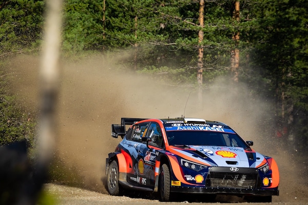 WRC, Rally Finalndia: Tanak chiude in testa la prima tappa