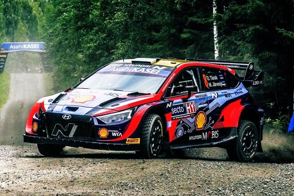 WRC, Tanak vince il Rally di Finlandia