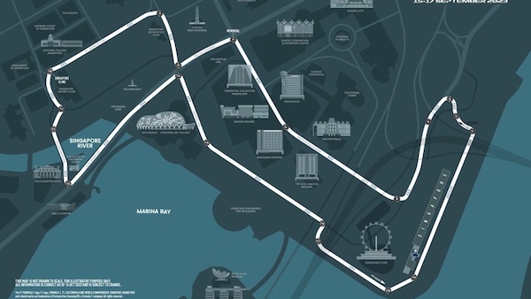 GP Singapore, Marina Bay modifica la tracciatura