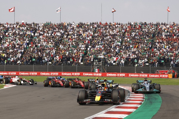 GP Messico, le immagini della gara sul circuito Hermanos Rodrìguez