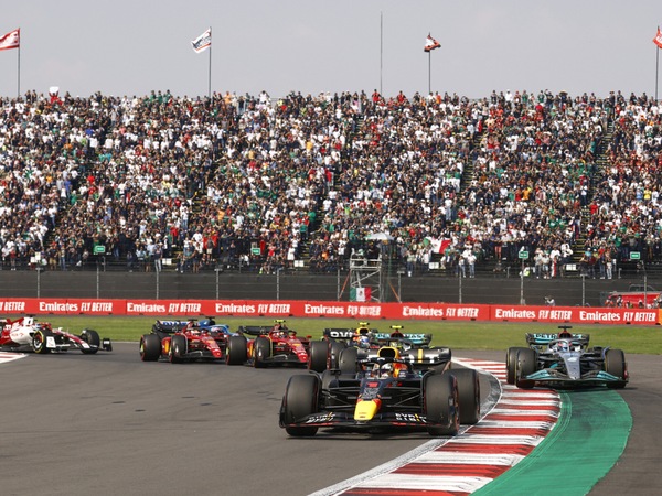 GP Messico, le immagini della gara sul circuito Hermanos Rodrìguez