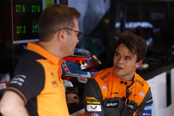 De Vries pronto a sostituire Norris in Brasile