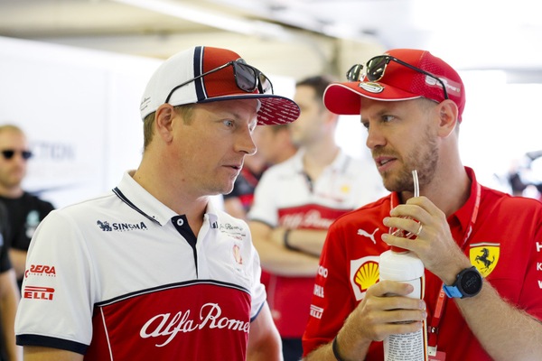 Vettel e il talento di Mr Raikkonen: "Nessuno come Kimi"