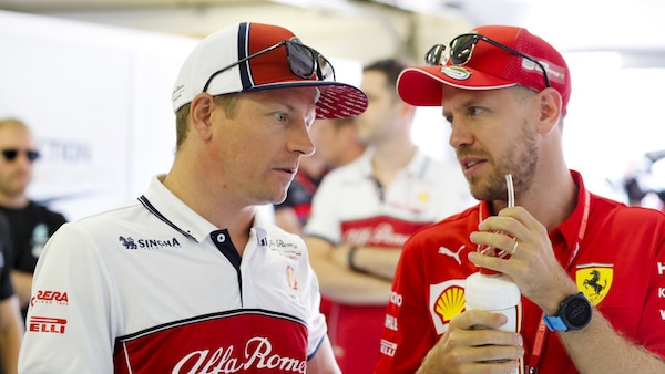 Vettel e il talento di Mr Raikkonen: "Nessuno come Kimi"