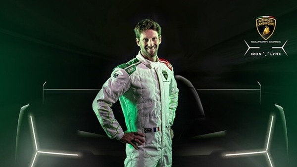 Lamborghini, che colpo: arriva Grosjean