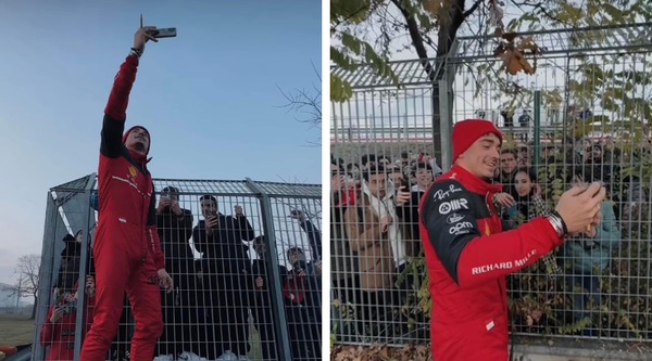 Miracolo a Fiorano: Leclerc coi tifosi, agratis