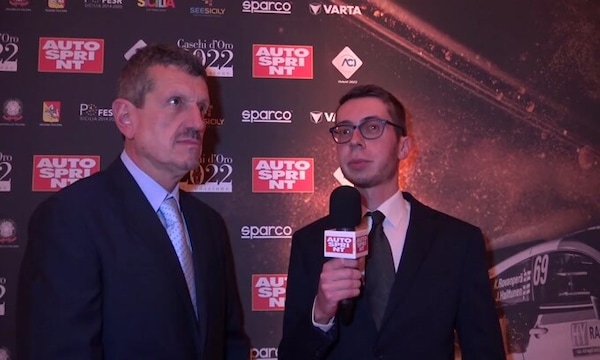Caschi d'Oro 2022, Steiner: "Con il nuovo motore Ferrari, la Haas punta in alto"