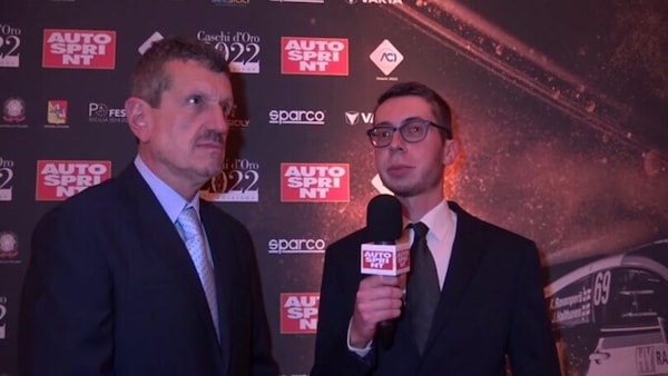 Caschi d'Oro 2022, Steiner: "Con il nuovo motore Ferrari, la Haas punta in alto"