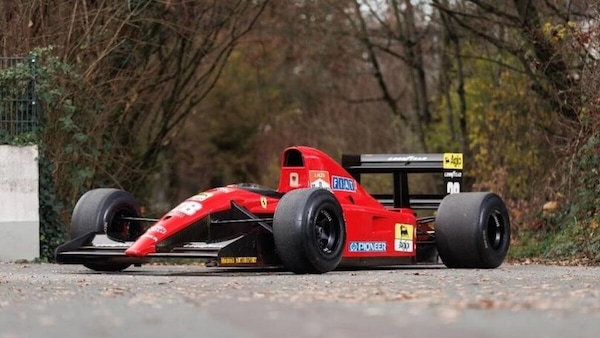 Ferrari, all'asta la F1-91 643 di Alesi