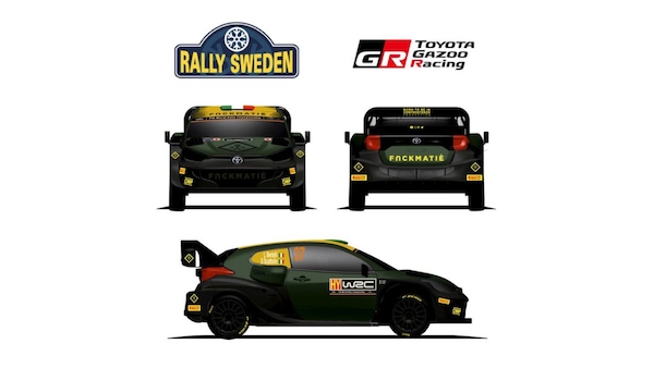 WRC, Bertelli al Rally di Svezia con la Toyota Yaris