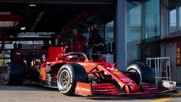 Leclerc torna al volante della Ferrari e fa 366 km a Fiorano