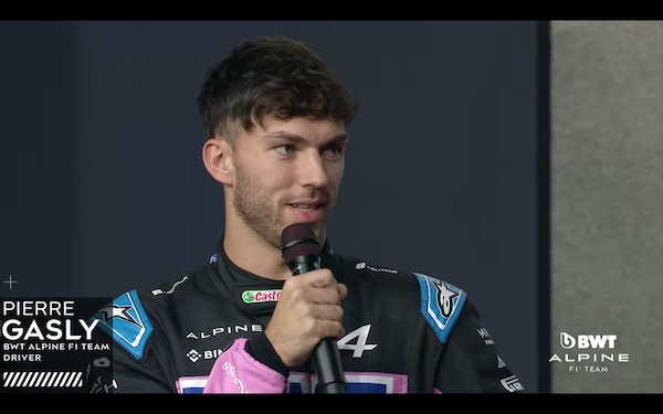 Gasly: "Ho tanto potenziale da dimostrare con l'Alpine e con l'A523"