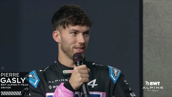 Gasly: "Ho tanto potenziale da dimostrare con l'Alpine e con l'A523"