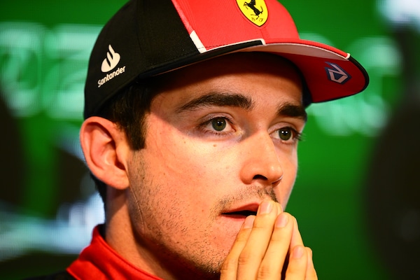 Leclerc, la faccia dopo il GP d'Arabia Saudita è una conferenza stampa