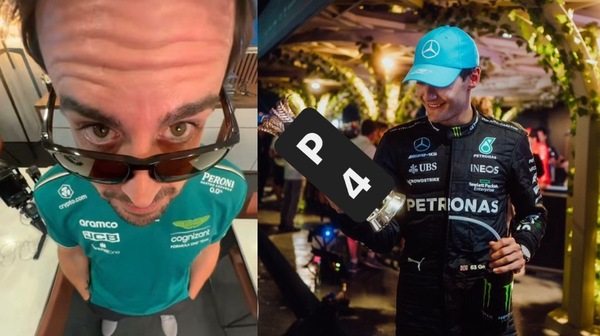 Alonso-Russell, botta e risposta social dopo il podio di Jeddah