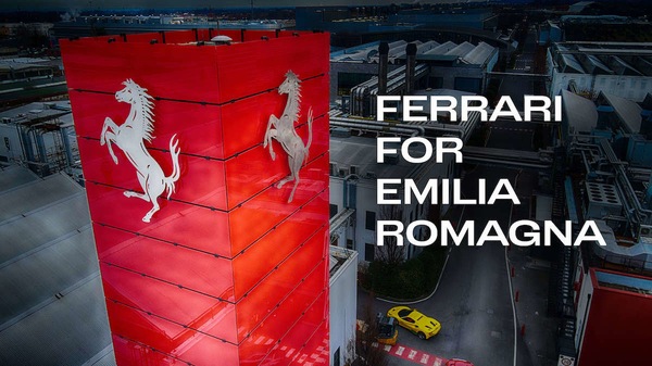 Alluvione in Emilia Romagna, la Ferrari dona un milione di euro