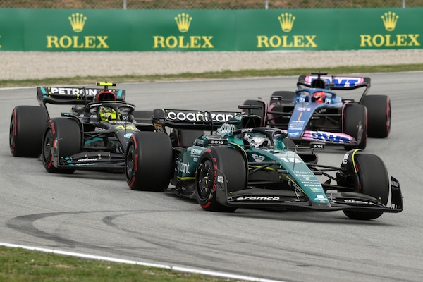 Stroll sorpreso dalla gestione gomme Mercedes: un'astronave