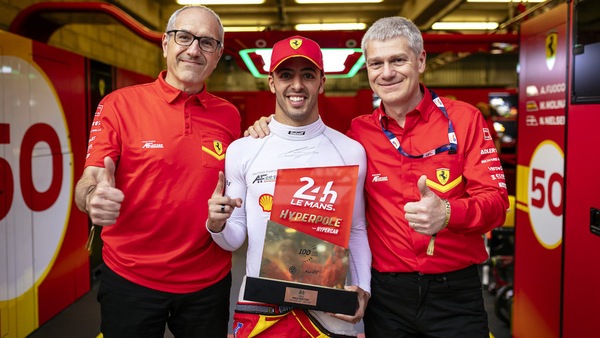 Ferrari in pole alla 24 Ore di Le Mans, prima fila tutta Rossa