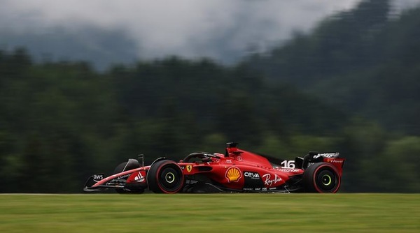 GP Austria, penalità di 3 posizioni in griglia per Leclerc