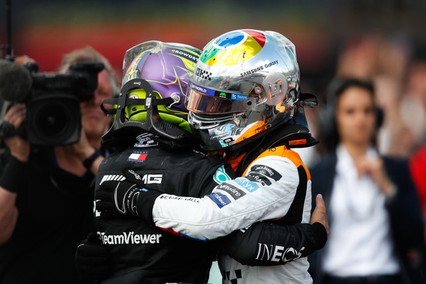 Hamilton: "Felice per me, per Lando e per la McLaren"