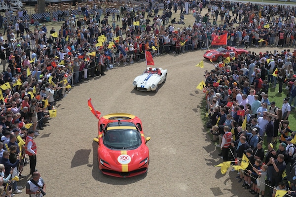 Ferrari celebra a Goodwood la vittoria di Le Mans