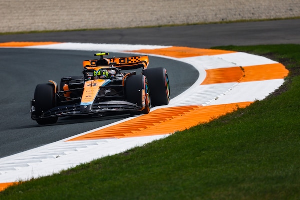 GP Olanda, FP2: Norris davanti a Verstappen, Ferrari in difficoltà