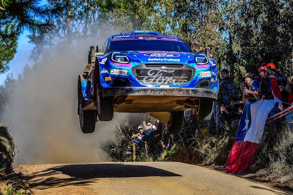 WRC, Tanak chiude in testa la prima tappa del Rally del Cile