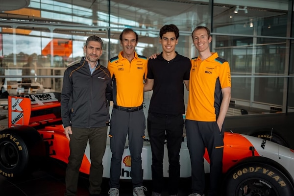 McLaren: Bortoleto entra nel programma giovani piloti, Badoer osservato