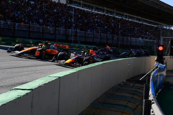 GP Brasile, Sprint Race: vince Verstappen, Norris e Perez sul podio