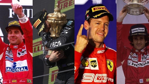 I 10 piloti di Formula 1 più forti di sempre secondo l'IA