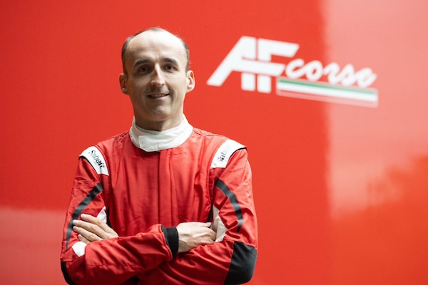 Kubica nel WEC con AF Corse, finalmente c'è la Ferrari