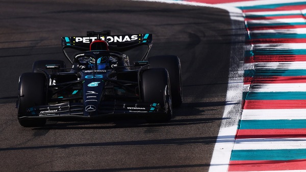 Test Abu Dhabi: danno sulla Mercedes, incidente per Russell