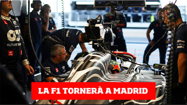 La Formula 1 tornerà a Madrid