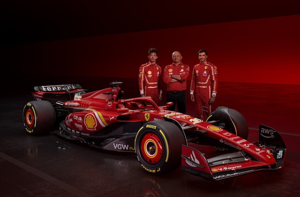 Ferrari SF-24, la nuova Rossa di Leclerc e Sainz