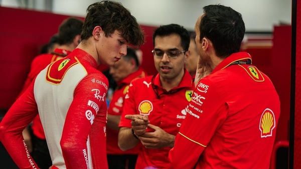 Ferrari: Bearman in pista a Fiorano, Giovinazzi al simulatore