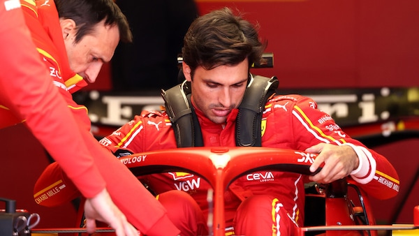 Sainz, il recupero alla prova della pista senza strafare