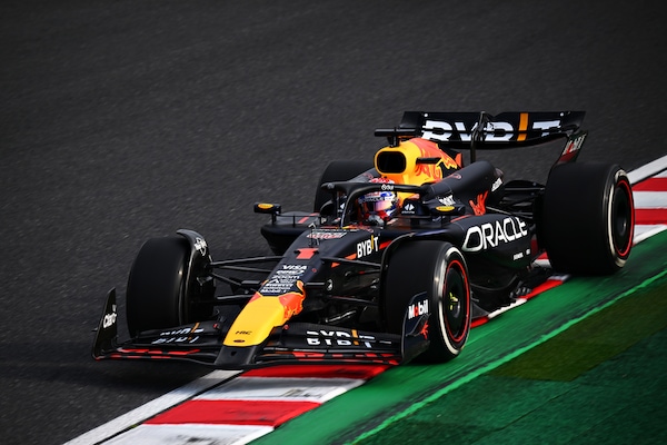 Verstappen: "Suzuka grande gara, bello vincere a casa Honda"
