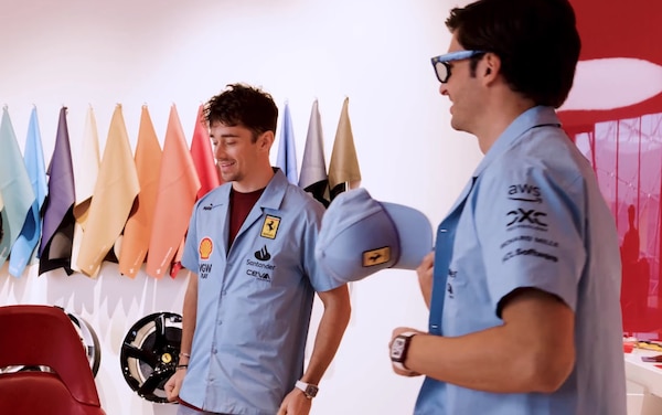 Ferrari, Leclerc e Sainz in azzurro per il GP di Miami