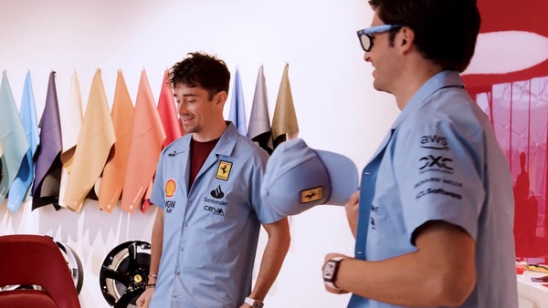 Ferrari, Leclerc e Sainz in azzurro per il GP di Miami