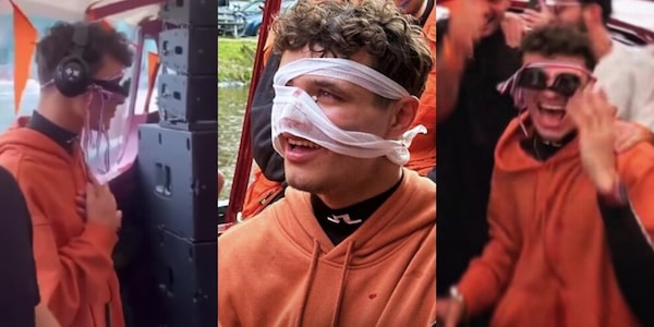 Paura per Norris, sangue e ferite sul volto: cosa è successo ad Amsterdam